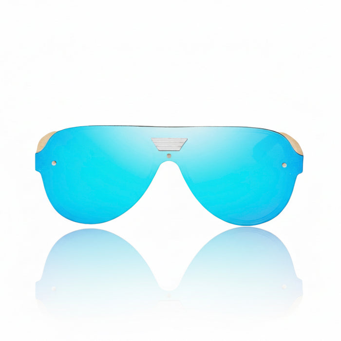 Ace blue aviator reflectors