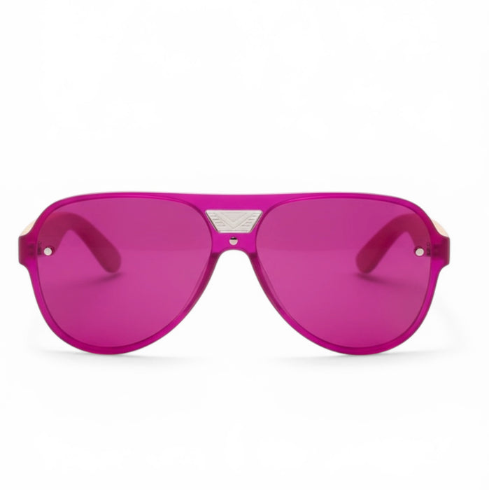 Maryna rose violette aviator reflectors
