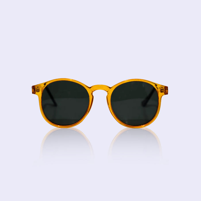 Sunburst round sunglasses