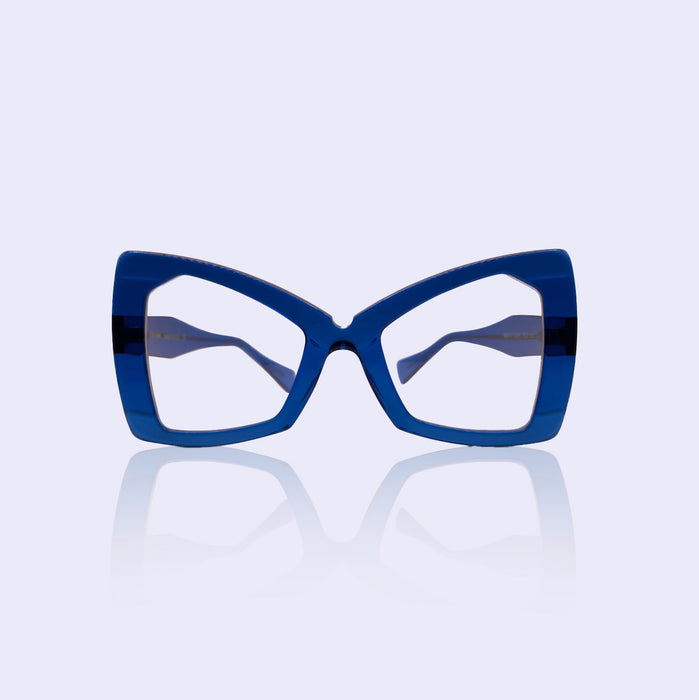 Wanderer blue eyeglasses