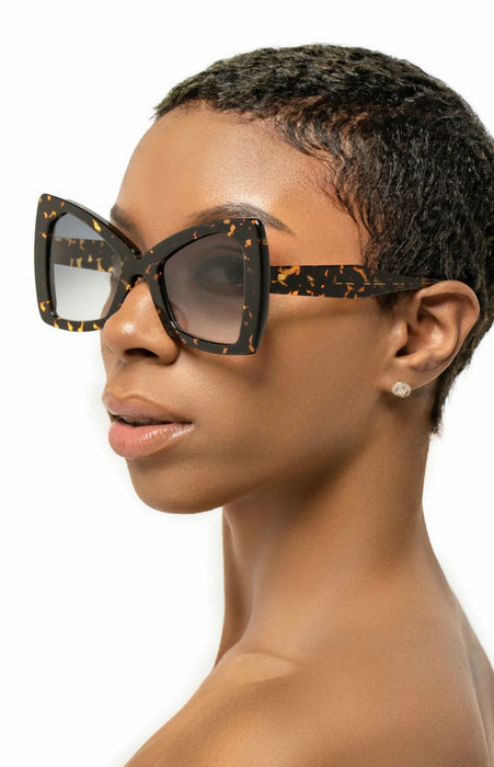 Monarch tortoise shell sunglasses