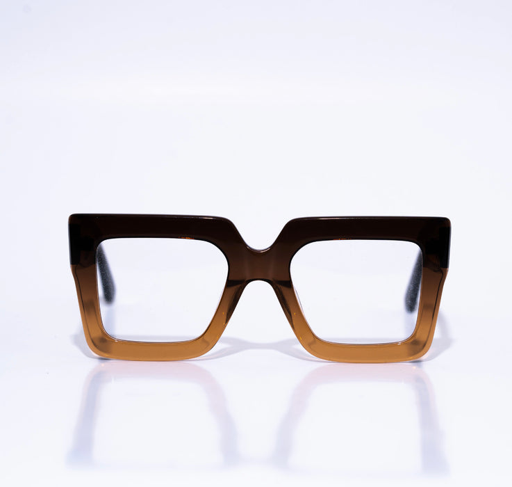 Mocha brown eyewear