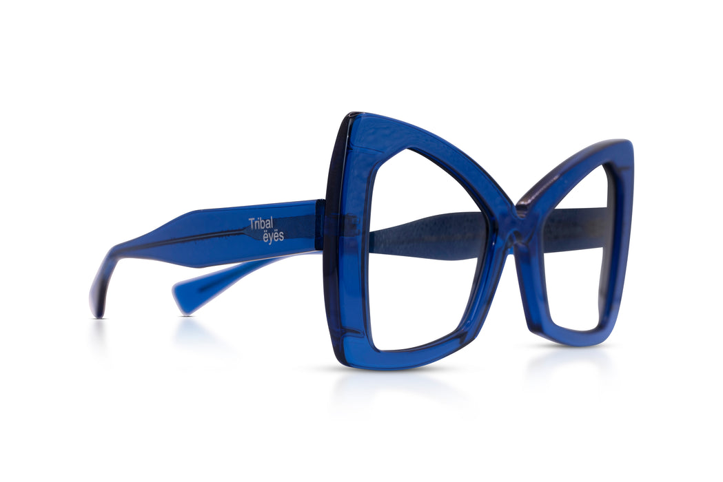 Wanderer blue eyeglasses