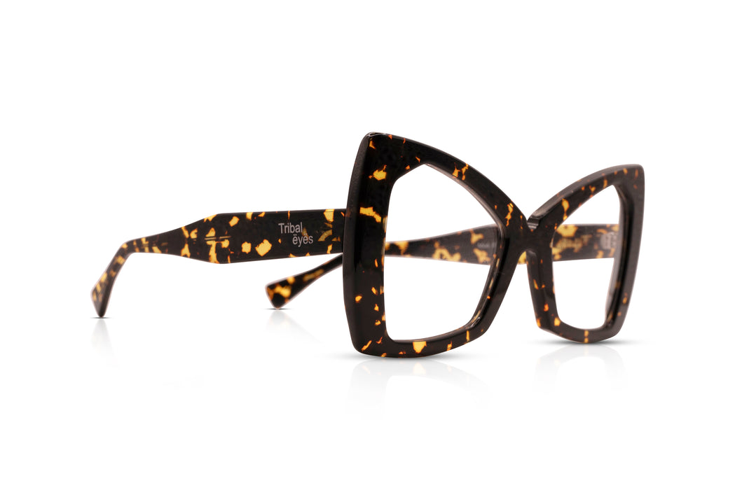 Monarch tortoise shell eyeglasses