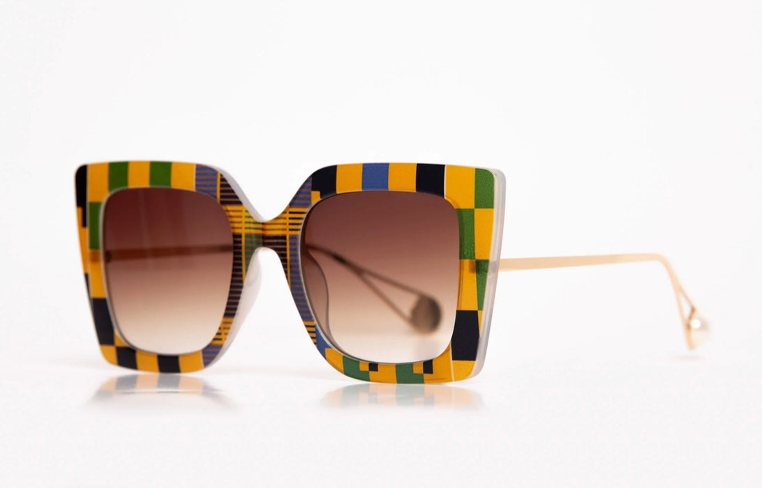 Amë Kente cat eye sunglasses